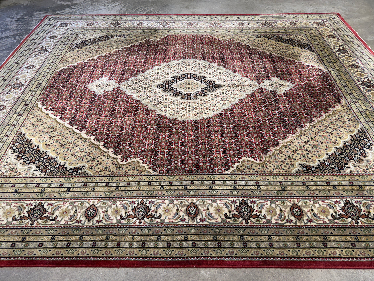 Hand-Knotted Mahi Style Rug - 8’x10’