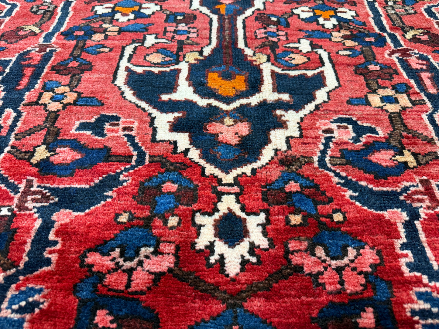 10’x12’5” Hand-Knotted Persian Bakhtiari Area Rug