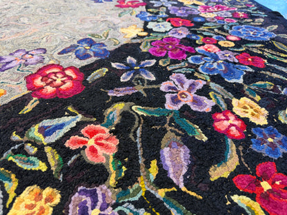 Antique French Needlepoint Rug - 8’3”x10’7”