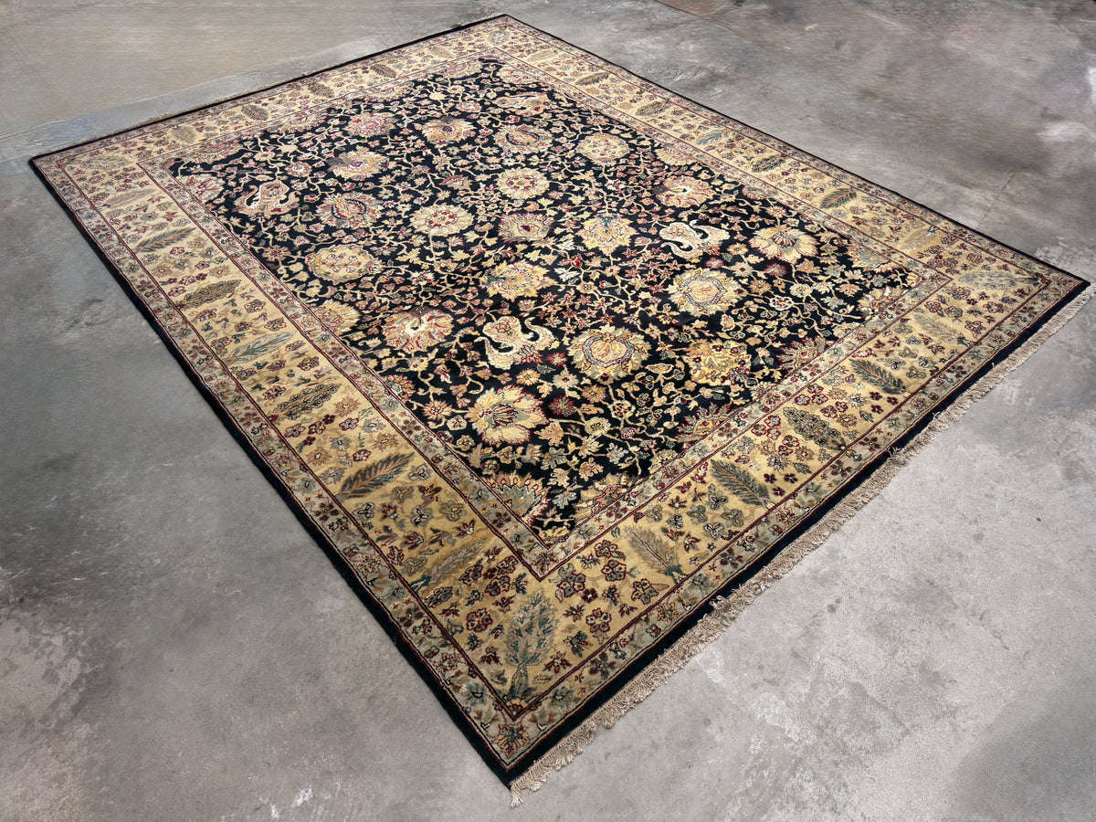 Hand-Knotted Agra Rug - 9’x12’