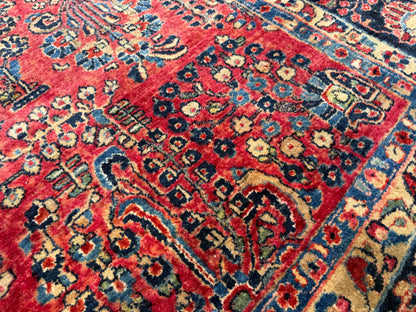 Hand-Knotted Persian Sarouk Rug - 10’1”x14’10”