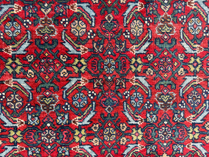 12’10”x20’3” Rare Palace Size Hand-Knotted Triclinium Bidjar Persian Area Rug