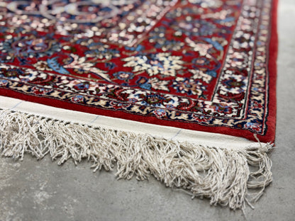Hand-Knotted Persian Isfahan Rug - Signed Seirafian - 6’6”x10’2”