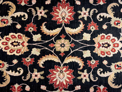 Hand-Knotted Peshawar Rug - 7’7”x10’6”