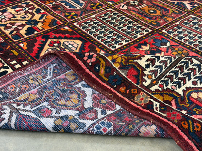 Hand-Knotted Persian Bakhtiari Rug - 9’8”x12’4”