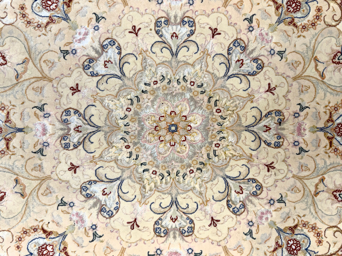 Hand-Knotted 60 Raj Persian Tabriz Rug - Signed - 9’10”x13’2”