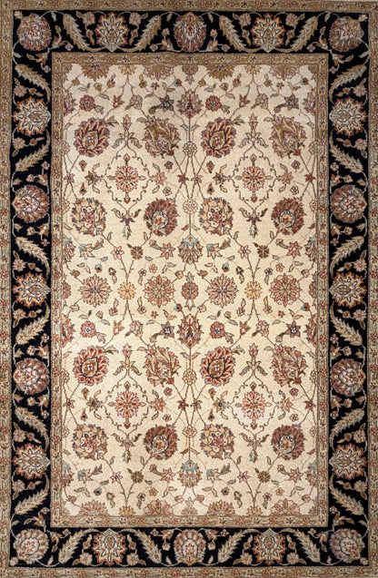 Hand-Knotted Pishawar Rug - 5’8”x8’3”