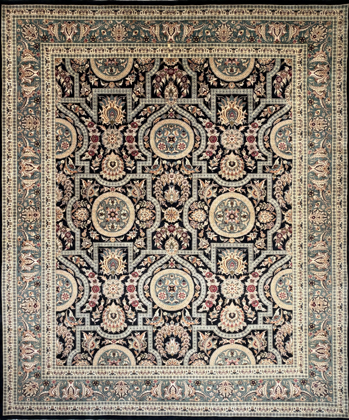 Hand-Knotted Oriental Rug - 8’3”x9’10”
