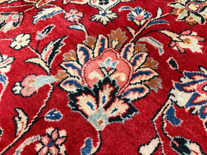Hand-Knotted Persian Sarouk Rug - 9’6”x12’9”