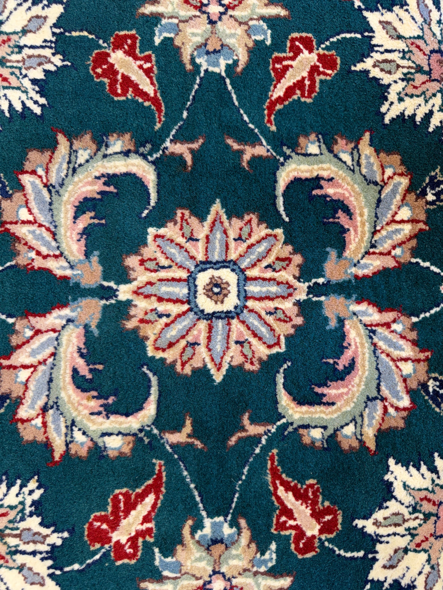 8’x10’ Hand-Knotted IndoKashan Oriental Area rug
