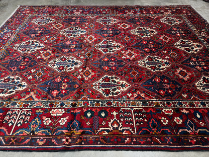 Hand-Knotted Persian Bakhtiari Rug - 10’2”x12’8”