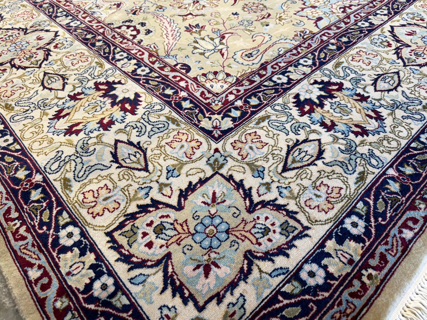 8’x10’5” Hand-Knotted Wool PakPersian Area Rug