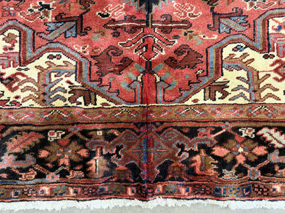 9’9”x11’2” Hand-Knotted Persian Heriz Rug