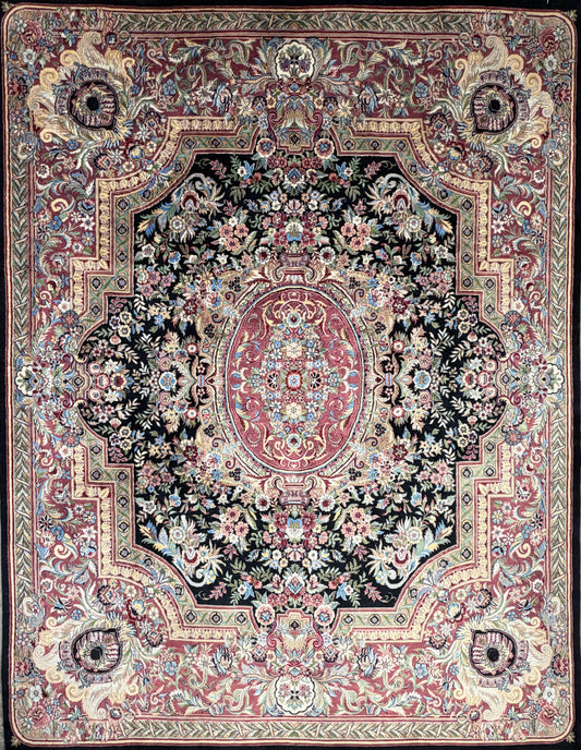 8’x10’3” Hand-Knotted Wool PakPersian Area Rug