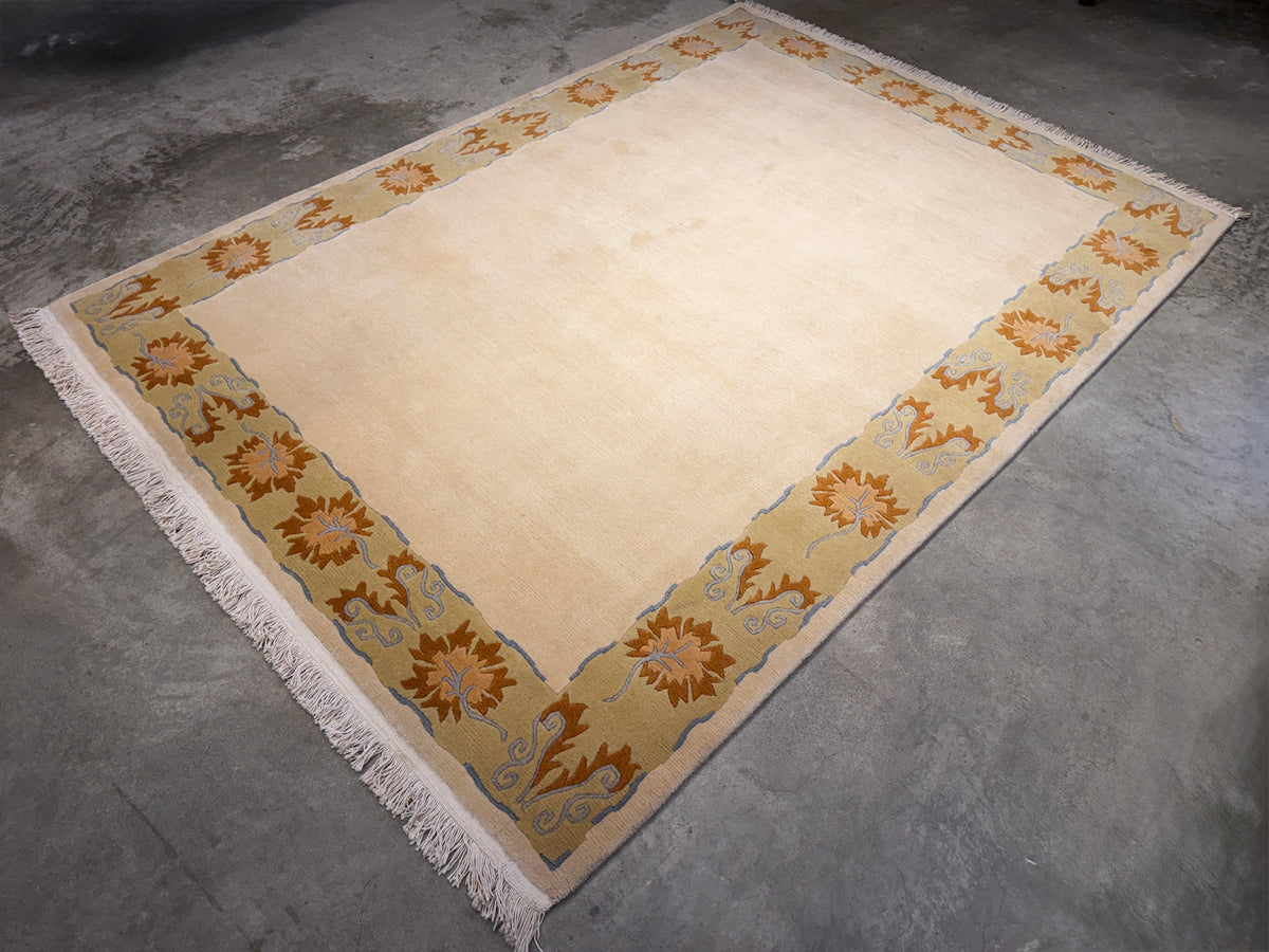 Hand-Knotted Gabbeh Rug - 5’8”x7’9”