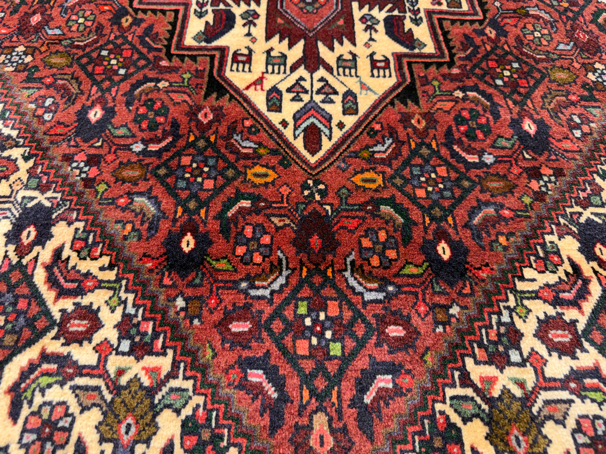 Hand-Knotted Persian Bidjar Gholtogh Rug - 4'2"x6'6"