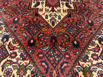 Hand-Knotted Persian Bidjar Gholtogh Rug - 4'2"x6'6"