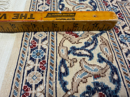 Hand-Knotted 4 La Persian Nain Rug - 10'3"x14'1"