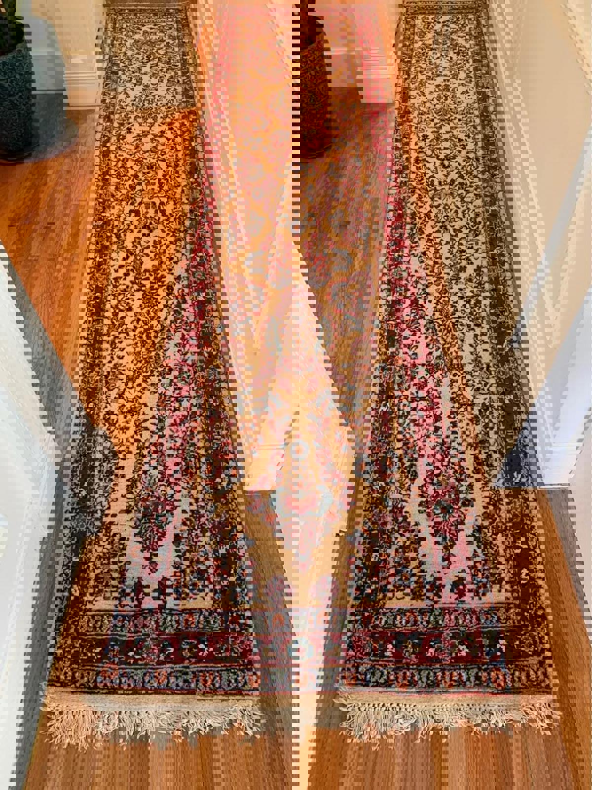 2’x10’ Handmade Sarouk Runner