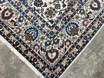 10’5”x 13’8” Handmade Persian Kashan Rug