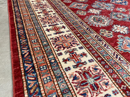 Hand-Knotted Kazak Rug - 8’x9’6”