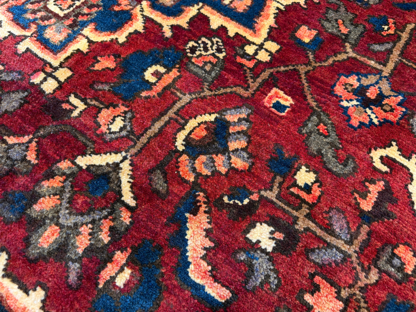 Hand-Knotted Persian Bakhtiari Rug - 10’4”x12’3”