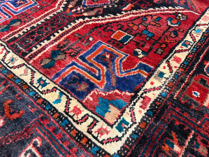 Hand-Knotted Persian Tuyserkan Rug - 4’11”x9’