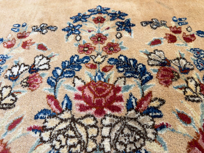 10’x13’ Hand-Knotted Persian Kerman Area Rug