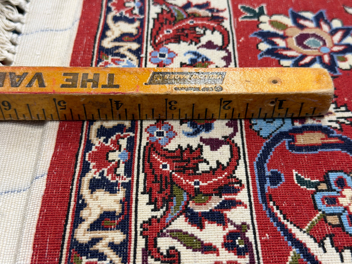 Hand-Knotted Persian Isfahan Rug - Signed Seirafian - 6’6”x10’2”