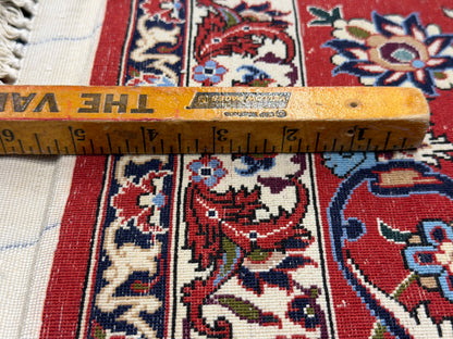 Hand-Knotted Persian Isfahan Rug - Signed Seirafian - 6’6”x10’2”