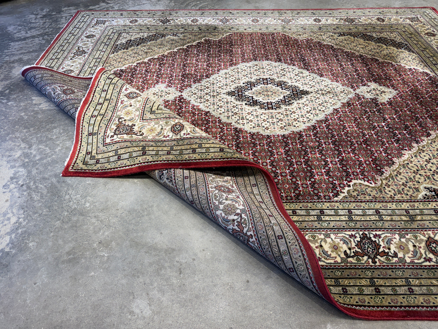 Hand-Knotted Mahi Style Rug - 8’x10’