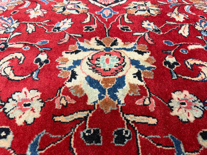 Hand-Knotted Persian Sarouk Rug - 9’6”x12’9”
