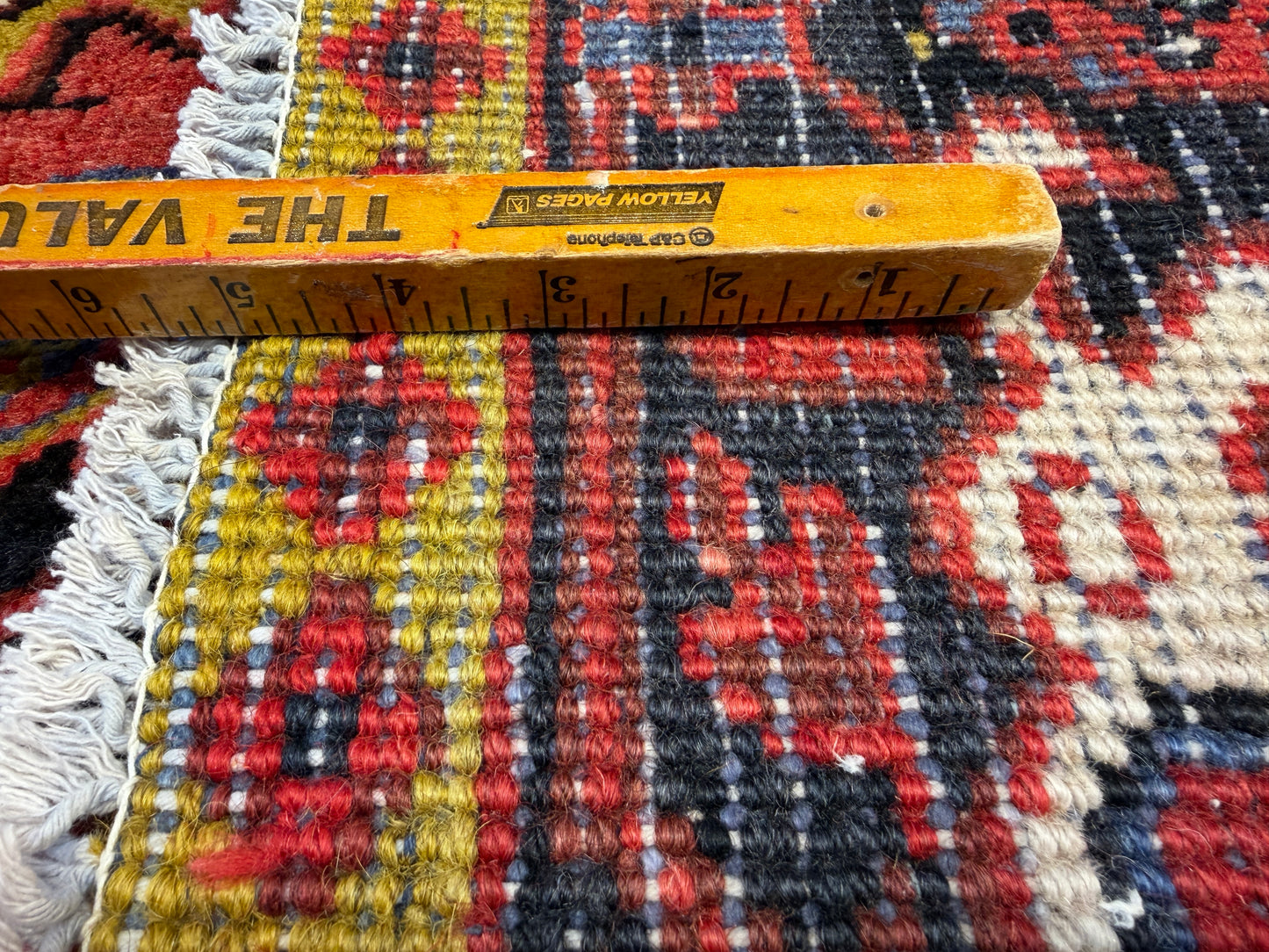 Hand-Knotted Persian Heriz Rug - 10’x13’