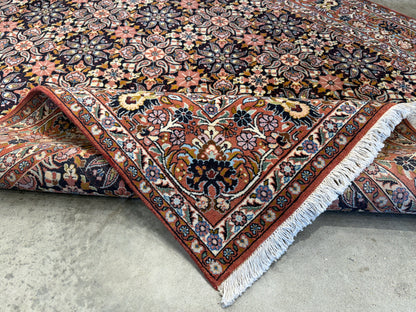 5’8”x7’8” Hand-Knotted Handmade Wool Persian Bidjar Area Rug