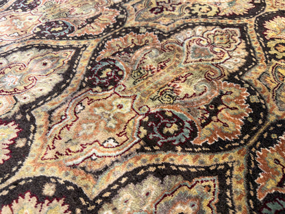 9’7”x13’11” Hand-Knotted Wool PakPersian Area Rug