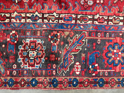 Hand-Knotted Persian Heriz Rug - 9’8”x13’1”