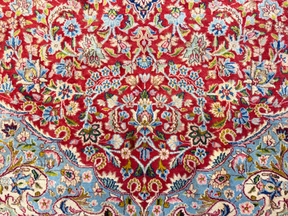 Antique Hand-Knotted Persian Kerman Rug - 9’11”x13’4”