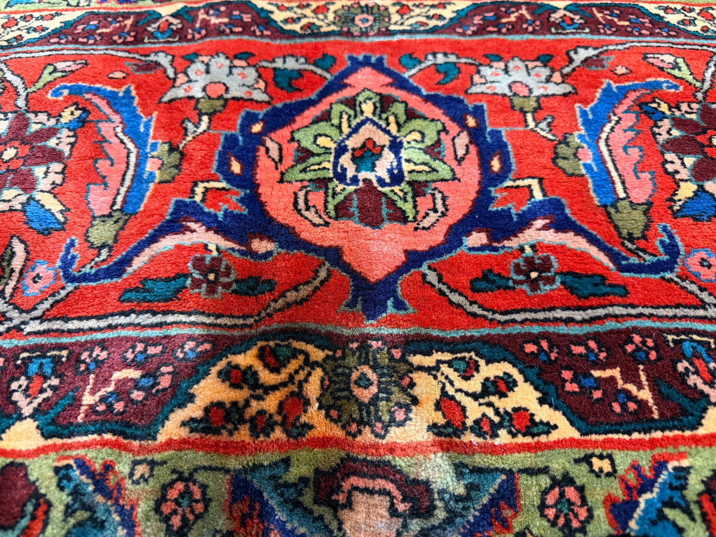 10’x13’ Hand-Knotted Wool Bidjar Persian Area Rug 10x13 Handmade Carpet