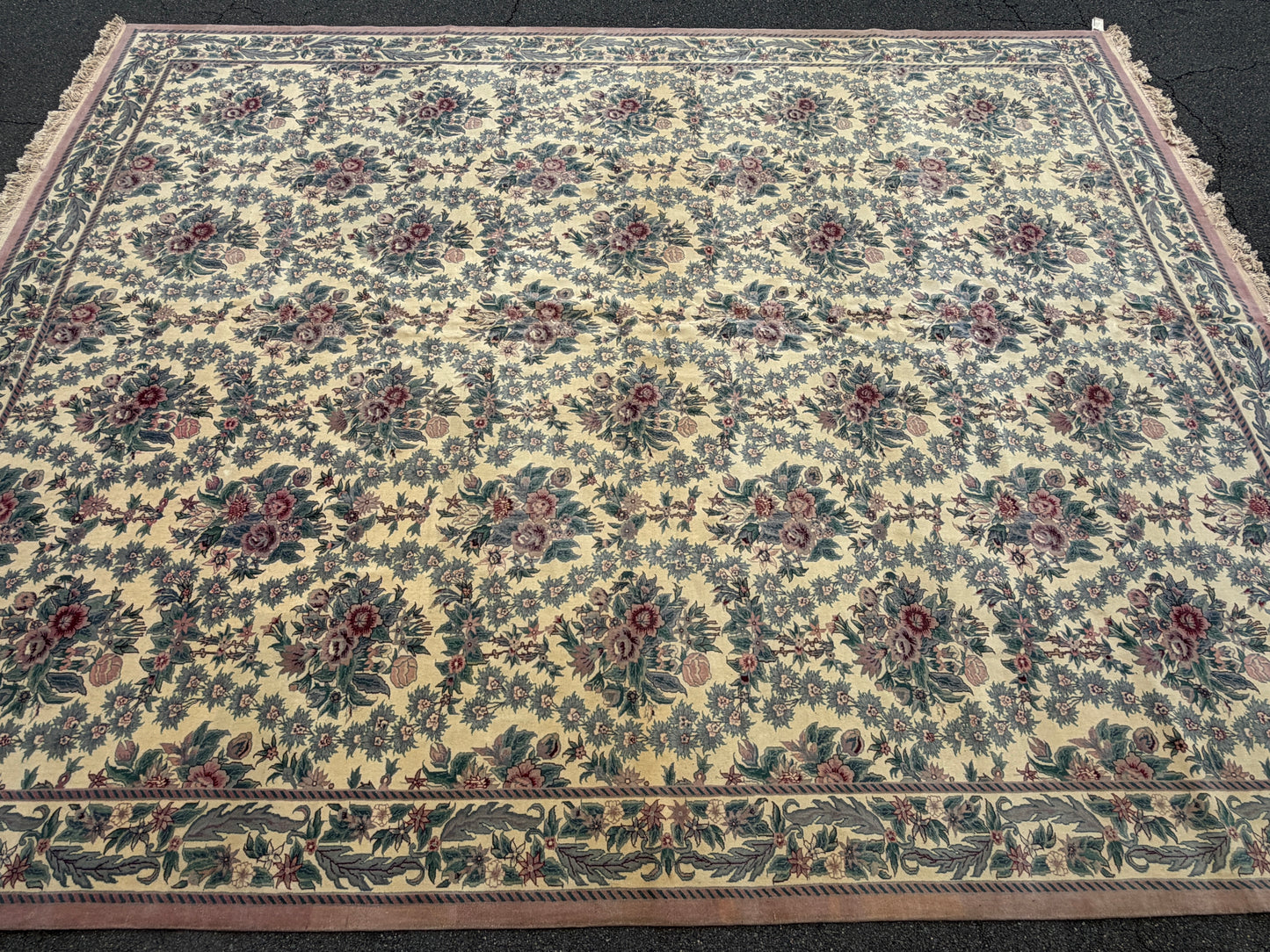 Hand-Knotted Oriental Rug - 12’x15’
