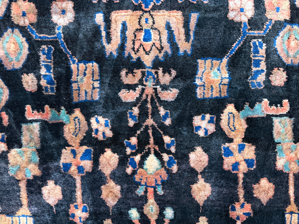 Hand-Knotted Persian Nahavand Rug - 5’x7’10”