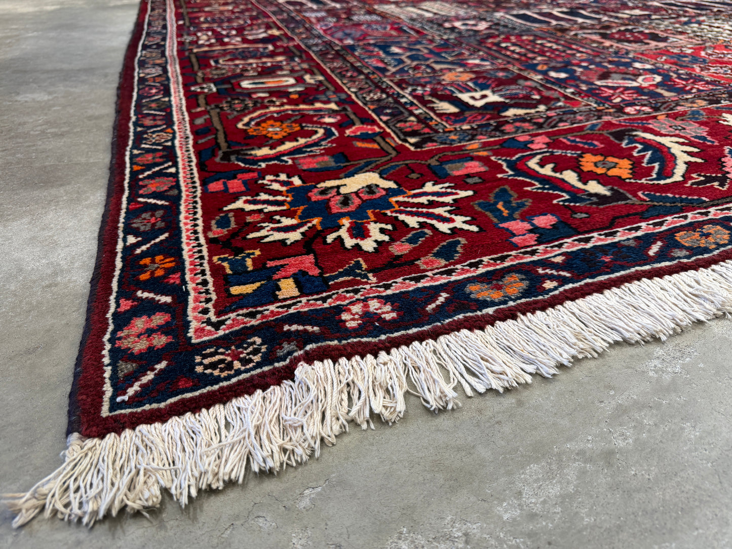 9’5”x11’9” Hand-Knotted Persian Bakhtiari Four Season Area Rug