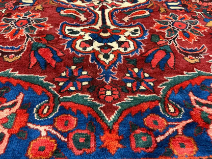 8’8”x12’2”Hand-Knotted Wool Bakhtiari Rug