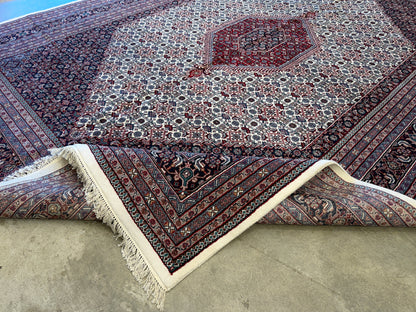 9’10”x14’ Hand-Knotted IndoBidjar Area Rug