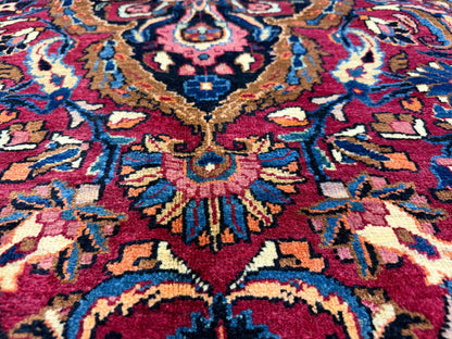Hand-Knotted Persian Mashad Rug - 11’6”x17’7”