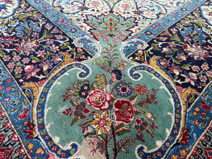 12’10x18’6” Hand-Knotted Persian Tabriz Rug - Signed Torabi