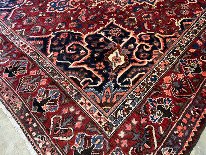 Hand-Knotted Persian Bakhtiari Rug - 10’4”x12’3”