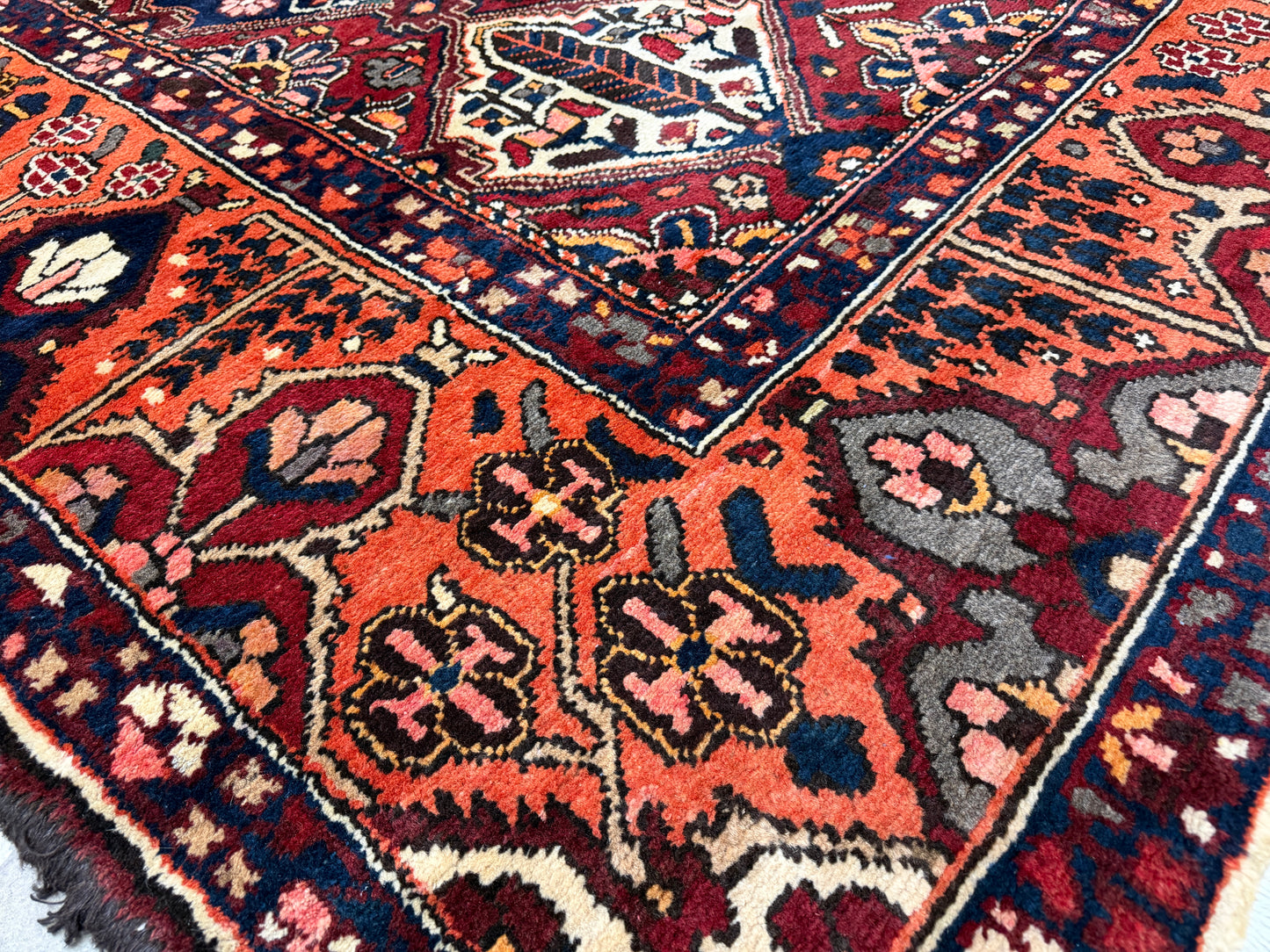 Hand-Knotted Persian Bakhtiari Rug - 10’x12’7”