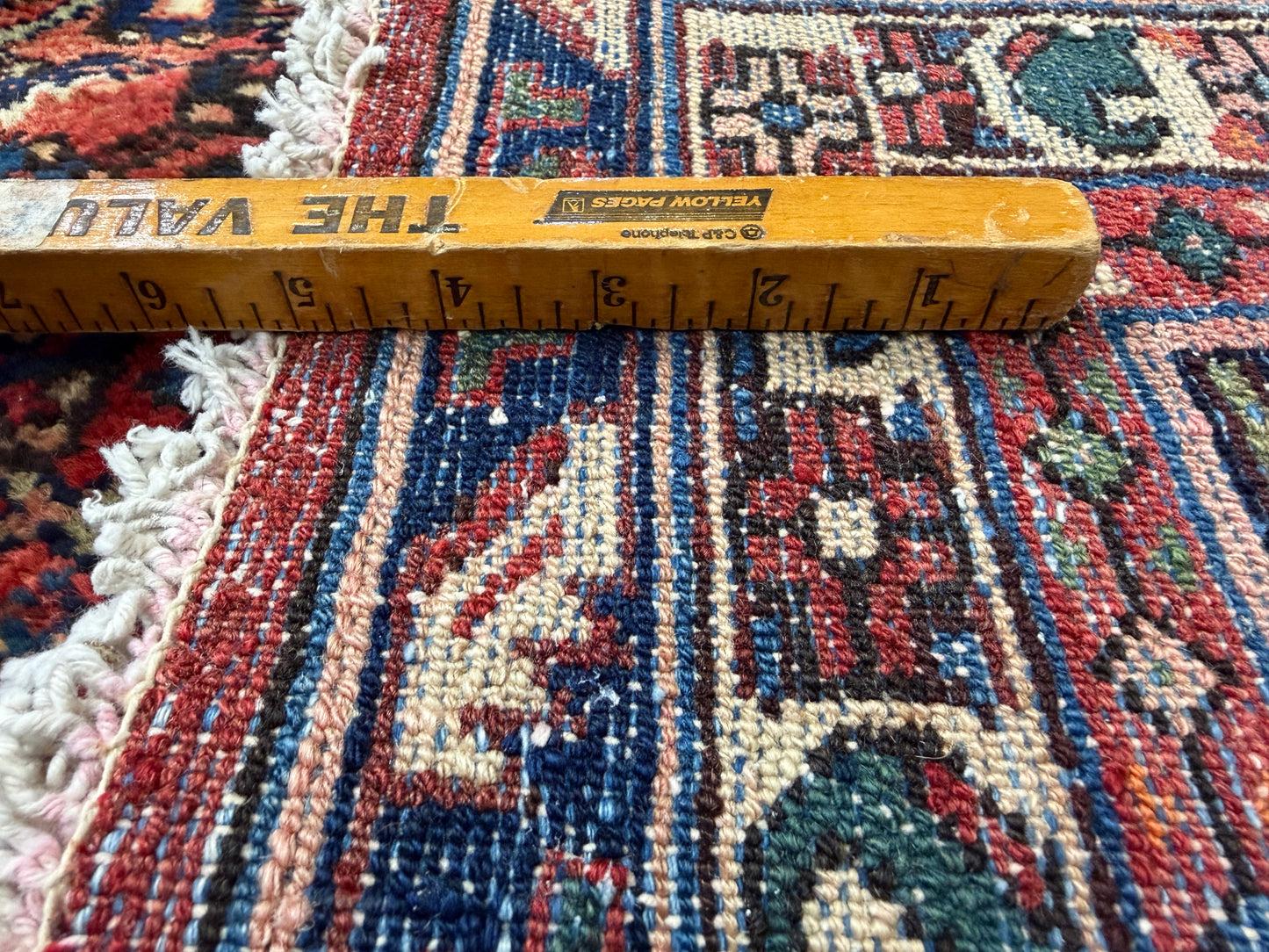 Hand-Knotted Persian Hamadan Rug - 10’6”x17’2”