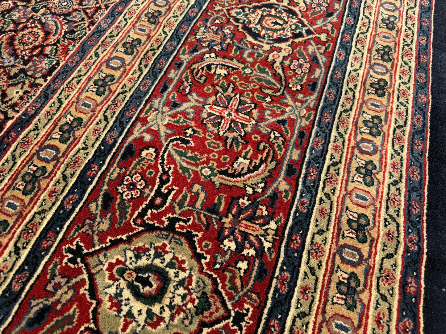 Hand-Knotted Persian Herati Rug - 11’9”x14’5”