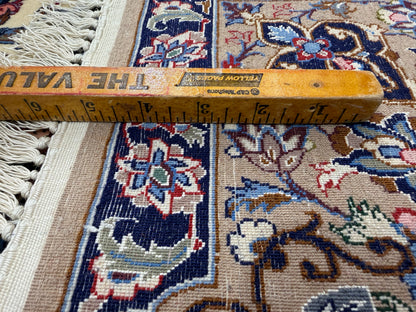 Hand-Knotted Persian Isfahan Rug - Signed Khaksar - 3’8”x5’4”
